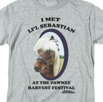 I met Lil Sebastian T-shirt Parks and Recreation comedy TV graphic tee NBC481