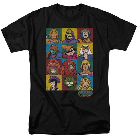 Masters of Universe characters T-shirt adult regular fit graphic tee DRM225
