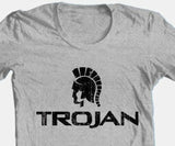 Trojan condoms t-shirt for sale online store funny men's tee