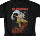Japanese superhero Saitama One-Punch Man Manga webcomic graphic t-shirt OPM105