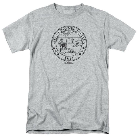 Parks & Recreation T-shirt City of Pawnee regular fit cotton blend tee NBC348