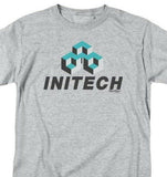 Office Space T-shirt Initech men's classic fit graphic cotton blend TCF430 gray