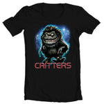 Critters t-shirt retro 80's horror movie black cotton tee