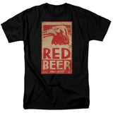 Archer t-shirt Red Beer animated TV comedy sitcom graphic tee TCF629