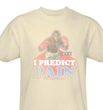 Mr. T T-shirt I predict pain clubber lang retro Rocky 80s movie tee MGM114