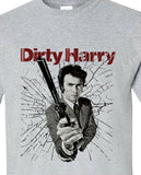 Dirty Harry T-Shirt Clint Eastwood vintage retro movie graphic tee 70s 80s