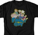 Family Guy t-shirt The Griffin family american comedy TV graphic tee TCF210