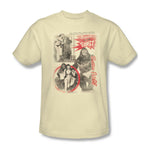 Bettie Page T-shirt Beauty Beast Mens cotton tee retro rockabilly pin-up pag639