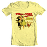 Invasion of the Body Snatchers T-shirt vintage science fiction yellow cotton tee