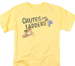 Chutes Ladders T-shirt classic fit board game retro crew neck 80s graphic tee