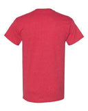 Popov Russian Vodka T shirt  regular fit heather red cotton blend graphic tee