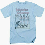 Wonder Woman t-shirt blue cotton retro vintage design golden age comic books for sale online store