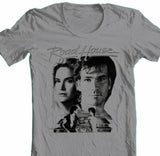 Road House T-shirt retro 80's movie cotton graphic classic fit crew neck tee
