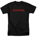 Astro Boy retro T-shirt men's adult regular fit black cotton graphic tee ABOY102