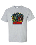 The Inhumans T-shirt Marvel Comics superhero Black Bolt distressed cotton blend graphic tee for sale