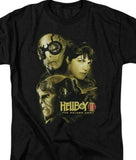 Hellboy II The Golden Army T Shirt Abe Sapien Liz Dark Horse Comics tee UNI132