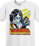 Morbius The Living Vampire t-shirt white retro marvel comics graphic tee