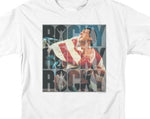 Rocky IV T-shirt men's classic fit crew neck white cotton graphic tee MGM238