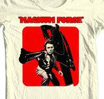 Magnum Force T-shirt men's classic fit crew neck white cotton graphic tee