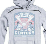Rocky Fight of the Century Balboa vs Creed Graphic Hoodie Retro 70s 80s MGM357
