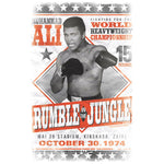 Muhammad Ali T-shirt Rumble Jungle 1970s boxing distressed cotton tee Ali125