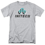 Office Space T-shirt Initech men's classic fit graphic cotton blend TCF430 gray