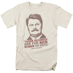 Ron Swanson T-shirt Parks  Recreation Political comedy TV graphic tee NBC932