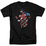 Superman T-shirt Patriotic Truth  Justice DC comics graphic tee American Way 
