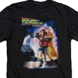 Back to the Future III poster T-shirt men's cotton regular fit tee UNI308