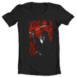 Friday the 13th Jason Voorhees t-shirt retro horror movie 80s graphic tee shirt