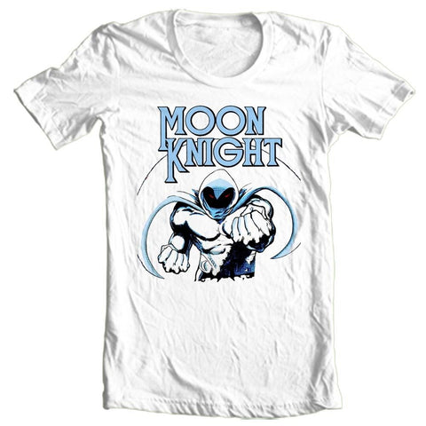 Moon Knight T-shirt Silver Age retro style 70s Marvel Comics graphic tee