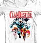 The Clan Destine T-shirt Marvel Comics men's regular fit cotton graphic tee
